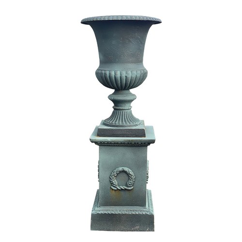 Vase médicis fonte sur - médicis,