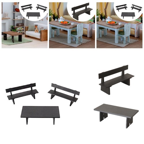 Table chaise miniatures - chaise,
