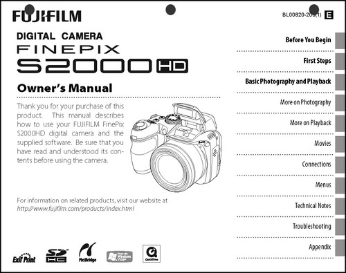 Fujifilm finepix s2000 - finepix, hd