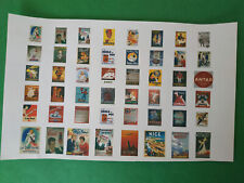 TRAIN . ECHELLE HO . AFFICHES DIVERSES . DECORATION BATIMENTS RESEAU HO .