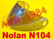 Visière Originale Nolan N104 Bleu Métal Miroitant NMS-03L De XL À XXL