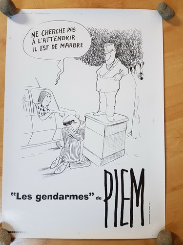 Affiche gendarmerie piem - gendarmerie,