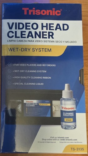 Video head cleaner for - cleaner, vcr
