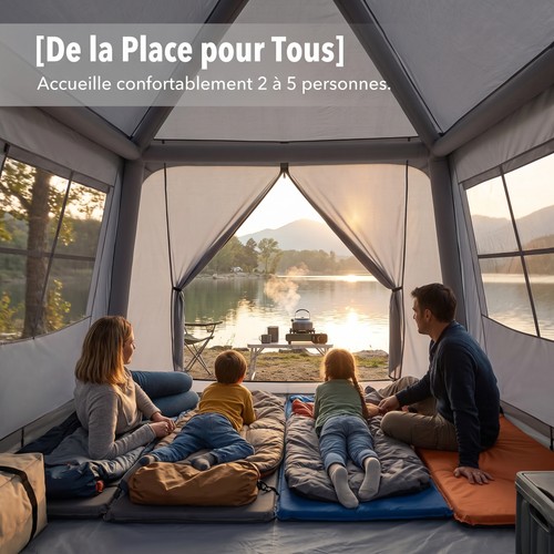 Tente gonflable pour camping - tente,