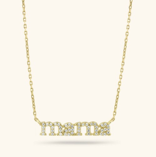 Collier mama plaqué - mama,