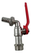 Robinet de Jardin en Métal 1/2" avec Valve Connecteur de Tuyau