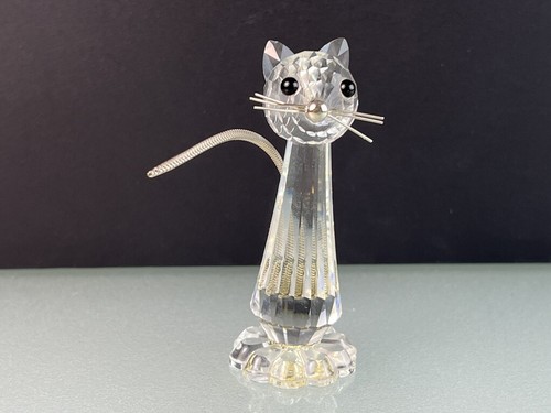 Figurine swarovski chat 5 - swarovski, 7,5