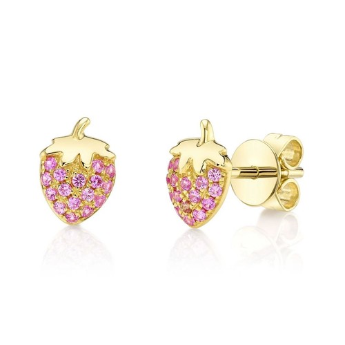 Saphir rose fraise boucles - saphir,