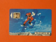 TÉLÉCARTE  50  VIDE  D'