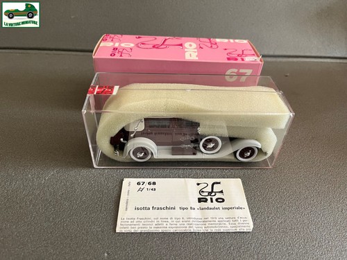 Voiture miniature rio isotta - rio,