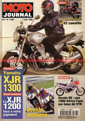 Moto journal 1326 essai yamaha - 1326,