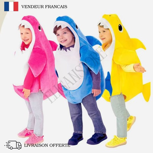 Déguisement baby shark enfant