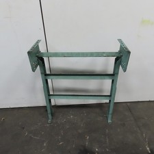 30 " Large Gravité Rouleau Convoyeur Levage Grille H-Frame Jambe Réglable