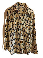 ZARA chemise tons beige taille