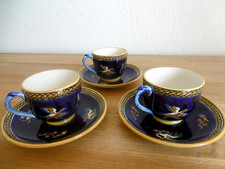 TROIS  TASSES A CAFE SOUCOUPES