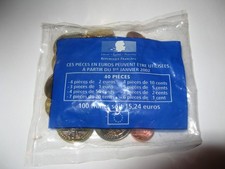 STARTER KIT FRANCE de 40 pièces "Euros France" édit. 2002 en sachet d'origine