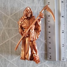 vintage 1992 comansi - SUPER MONSTRUOS monstres cinéma - LA MORT * CUIVRE