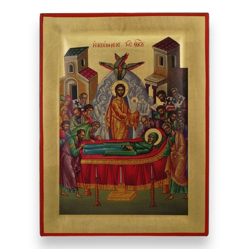 Icône dormition la - dormition, de