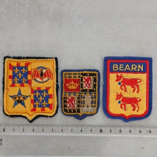 Lot insignes tissus 61e - lot,