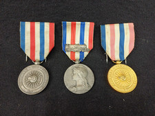 Lot x3 médaille chemins de fer cheminots 1932 SNCF train locomotive ancien