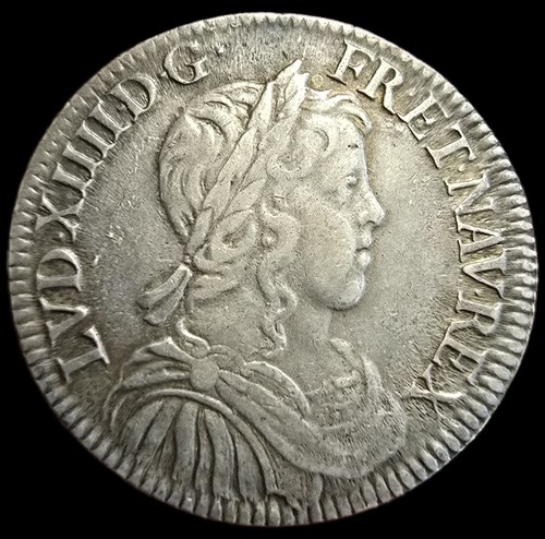 écu mèche longue 1652 x - 1/2,