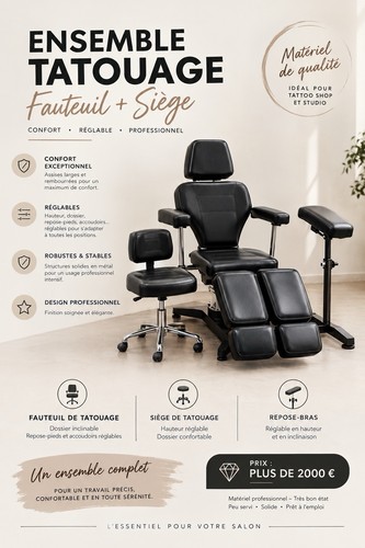 Tatsoul fauteuil tatouage - tatsoul, de
