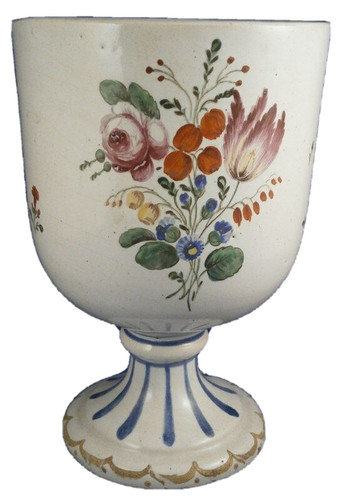 Vase faïence florale - vase, en