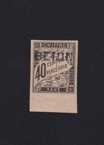 Timbre bénin colonie - timbre,