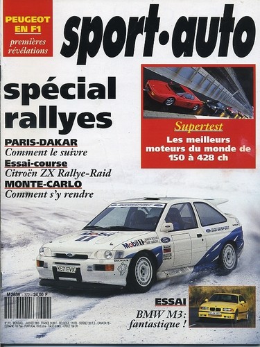 Sport auto 372 - n°372, 01/1993