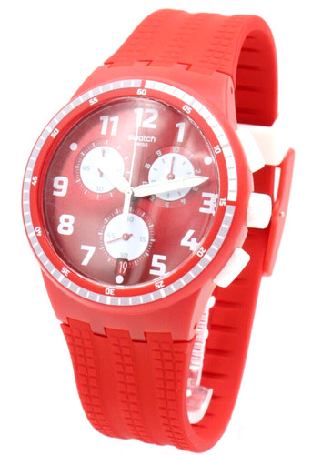 New swiss swatch originals red - new,