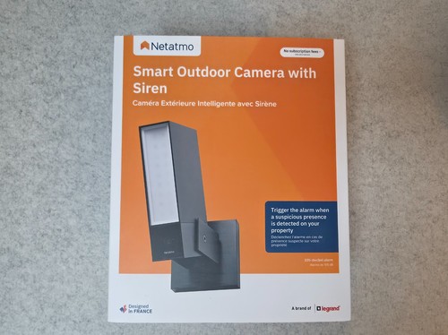 Netatmo caméra extérieure - netatmo,