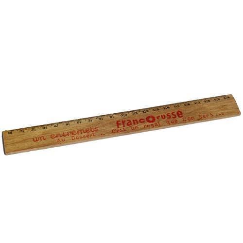 Petite règle bois double - petite,