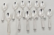 12 cuillères à moka, café