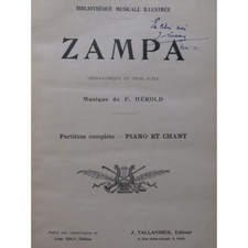 HEROLD Ferdinand Zampa Opéra