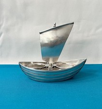 Salière poivrière CHRISTOFLE GALLIA métal argenté serviteur table serviteur