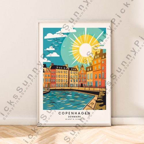 Copenhague danemark mural - danemark,