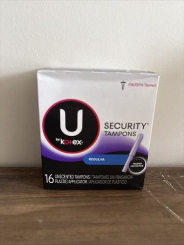 Kotex security tampons - u,