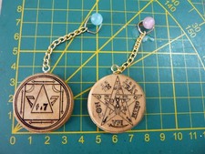 TALISMAN PENTACLE sur bois
