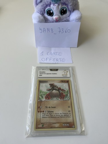 Carte pokémon groudon - carte,