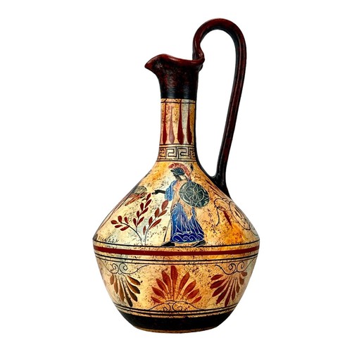 Vase déesse athéna dieu - athéna, et