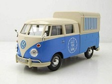 Vw Type 2 (T1) 1965 Camion De Livraison Food Truck Bleu Modèle 1:24 MOTORMAX