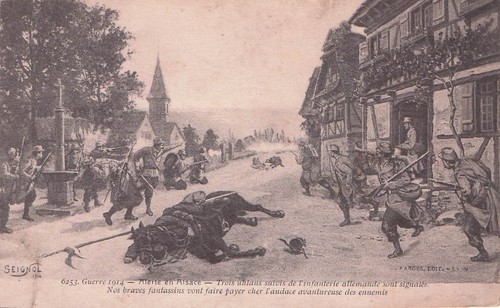 Carte postale guerre ww1 - 14-18,