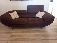 Canapé 3 places en tissu de fabrication italienne très bon état