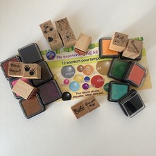Scrapbooking Encreur + Tampons Naissance Décoratif