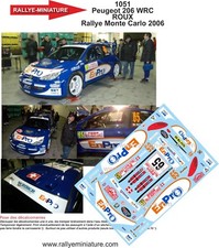DECALS 1/32 REF 1051 PEUGEOT