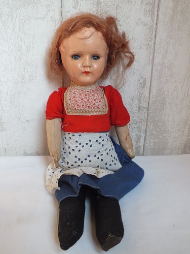 Vintage ancienne poupee yeux - vintage,