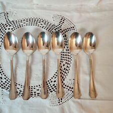 Cuillères À Soupe Modèle Boréal De Christofle En Métal Argenté