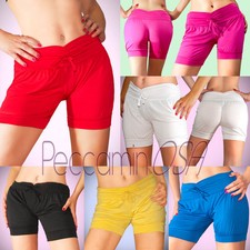 Short Femme Court Différentes Couleurs Pantalon Hot Pants Mer de Gymnastique