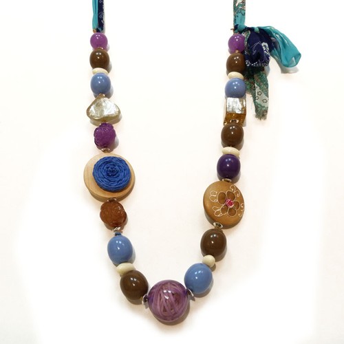 Superbe collier sautoir - collier,