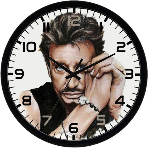 Pendule murale johnny - murale, hallyday